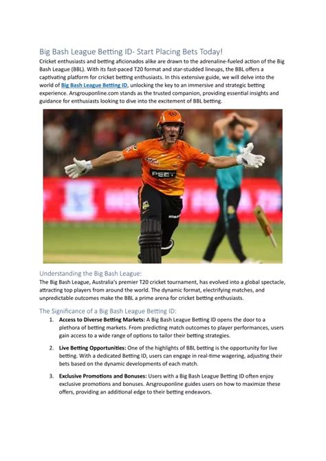 bbl betting id|Bblbettingid Stories .